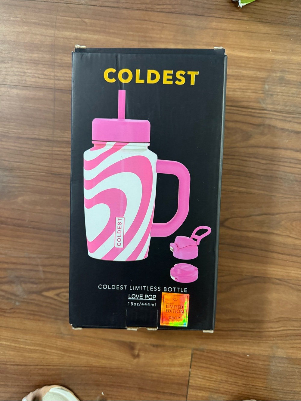 Coldest Limitless Bottle - Love Pop Pink Travel Mug